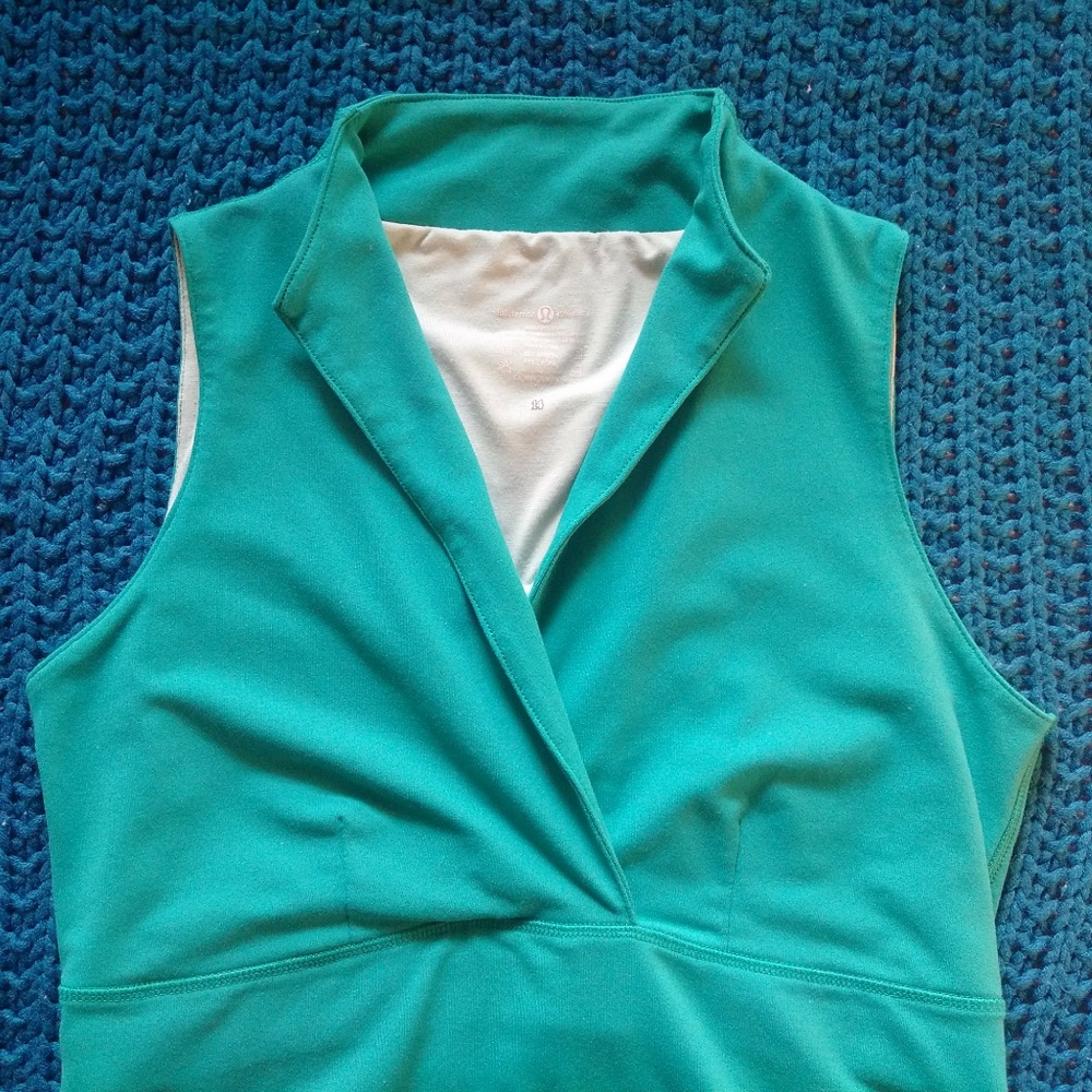 Lululemon Teal Tank size 14